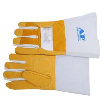 AP AP-0305 ^ 35cm反射铝抗震耐温牛青MIG手套 L  XL