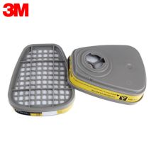 3M 6003CN有机蒸气滤盒2个面罩滤毒盒