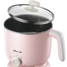 小熊 DRG-C12K1 1.2L不粘锅锅体+1L蒸笼 电煮锅 粉色（单位：台）