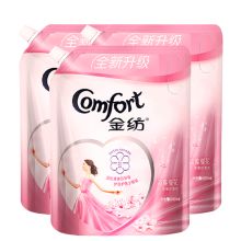 金纺 淡雅樱花衣物护理剂带嘴立袋装 3*900ml 单位:组