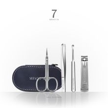 七素 Q1A377291 便携指甲刀套装4件套（单位：套）