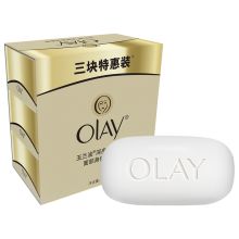 玉兰油OLA Y5272721 香皂深度滋润3块特惠装100g*3 面部身体两用皂 含面霜精华（单位：块）3块