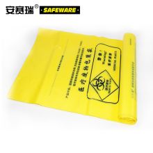 安赛瑞 12494 100L 90*100cm 加厚加大平口医疗垃圾袋 100只/包（单位：包）