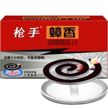 枪手 蟑香驱杀蟑螂4单盘装 14g 单位：盒