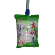 吉祥    18cm  夹线拖布  纯棉线  白色  (单位：个)