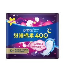 护舒宝 甜睡棉柔400贴身卫生巾 3片 单位：包