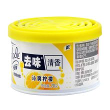 佳丽 固体清香胶沁爽柠檬 70g 单位：个