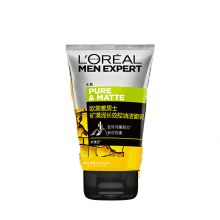 欧莱雅 男士矿漠泥长效控油洁面乳 100ml 单位：支