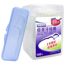 奈森克林 NICE AND CARING 牙线棒细滑100支 原装进口 