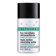 丝芙兰柔和眼部唇部面部卸妆水 清洁 50ml