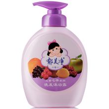 郁美净 洗沐二合一水果精华 沐浴露  不含皂基 550g