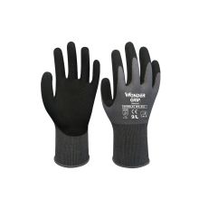 多给力(Wonder Grip) WG-502 1双 通用透气型作业手套透气防滑耐磨劳保防护手套 7/S 灰色(单位：包)