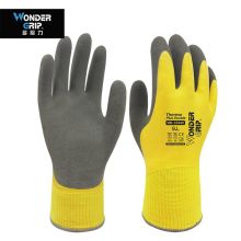 多给力(Wonder Grip) WG-338W 1双 加厚款防寒手套防护防水保暖冷链低温水产必备劳保手套 8/M 黄色(单位：包)