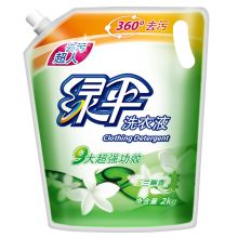 绿伞 去污超人玉兰幽香洗衣液 2kg (单位：袋)