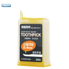奈森克林 NICE AND CARING 齿纹牙签随身盒 200入
