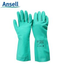 安思尔Ansell 37-175 Sol-Vex 丁腈手套 10码 耐磨耐油耐酸碱劳保 (单位：副)