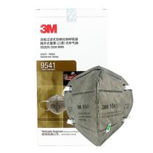 3M 9541活性炭防颗粒物口罩耳戴式升级版 无呼吸阀25只/盒 防尘口罩 9541