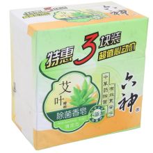 六神 艾叶除菌香皂清凉型 125g 单位：块