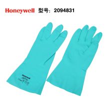 霍尼韦尔/Honeywell M/L/XL ^ 蓝色防化耐油丁腈工业橡胶防护手套 2只/1付