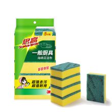 3M思高   G6215 5片装 百洁布 5.00 块/包 (计价单位：包)