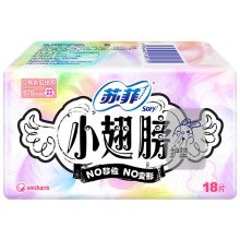 苏菲 小翅膀无香护垫175mm 18片 单位：包