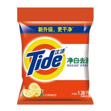 汰渍 净白去渍柠檬清新型洗衣粉  1.36Kg 单位：袋