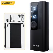 得力/deli DL880151 . 升级款无线车载充气泵双显预设胎压120psi 迷你便携式充气泵电动打气筒 1个/台