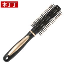 木丁丁 22*5cm 内扣卷发梳 黑色（单位：把）