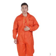 国产 M码 防尘连体带帽工作服 橘色（单位：件）