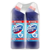 蓝多霸/DOMESTOS  冰川山泉香 除垢去味洁厕啫喱  长效洁净 YC 2*600G
